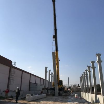 Prefabrik Kolon Montajı